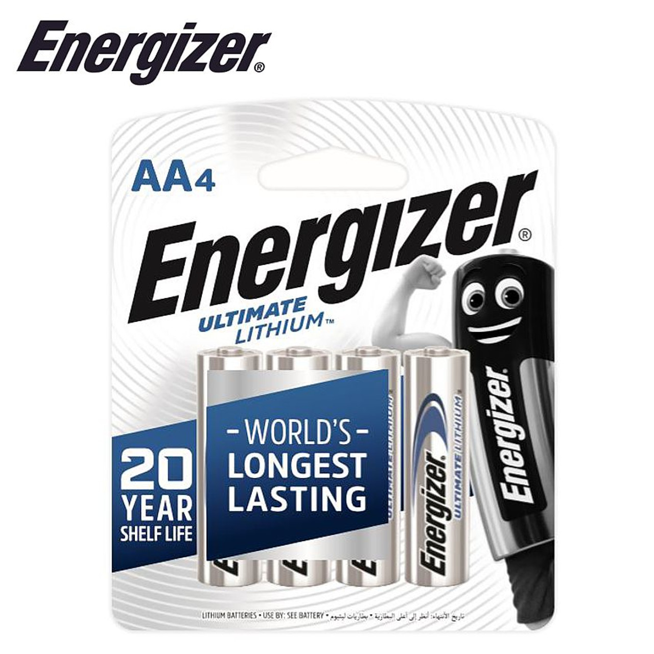 ENERGIZER ULTIMATE LITHIUM: AA - 4 PACK (MOQ6) - Avex Tool Shop