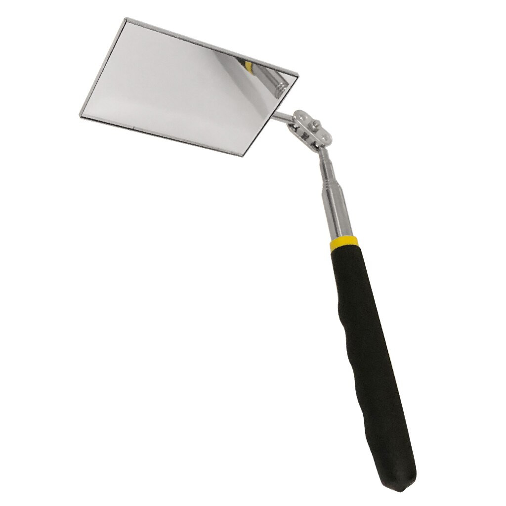 Inspection Lens Desktop Rectangular Rectangular Telescopic Inspection Mirror 50 x 90mm - Avex Tool Shop