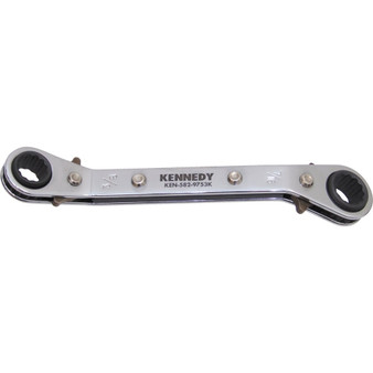Kennedy 38inchx716inch OFFSET RATCHET RING SPANNER