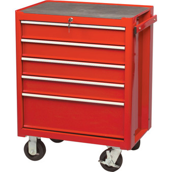 KennedyPro RED 5DRAWER PROFESSIONALROLLER CABINET