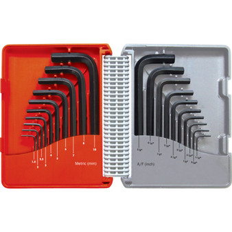 Kennedy COMBINATION SHORT ARM MMAF HEX KEY SET 20PCE