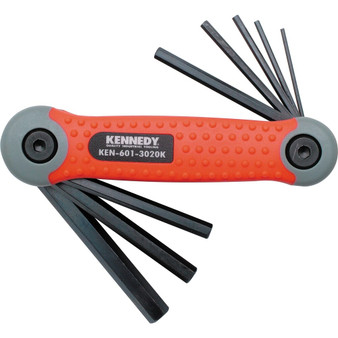 KennedyPro 1.58mm PROTORQ HEX WRENCH SET ON CLIP 8PCE