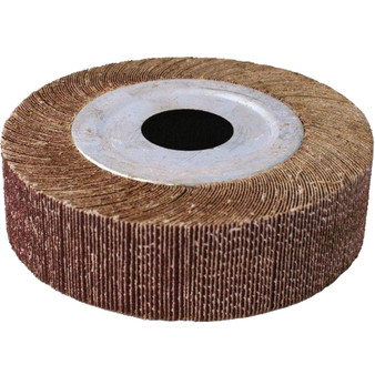 FLAP WHEEL 205 X 50 X 25MM BORE 80 GRIT PER EACH