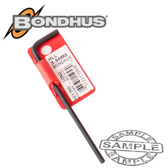 HEX END L-WRENCH 3.5MM PROGUARD SINGLE BONDHUS