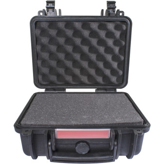 HARD CASE 310X275X155MM OD WITH FOAM BLACK WATER & DUST PROOF (272012)