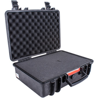 HARD CASE 460X355X175MM OD WITH FOAM BLACK WATER & DUST PROOF 433015