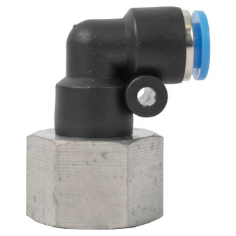 PU HOSE FITTING ELBOW 6MM-3/8 F