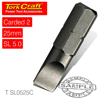 S/D INSERT BIT 5MMx25MM 2/CARD