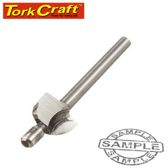 MINI ROUTER BIT 9.5MM COVE 3.2MM SHANK