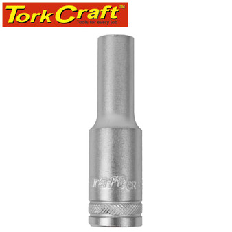 SOCKET 8MM 1/2' DR DEEP SOCKET CRV 12 POINT