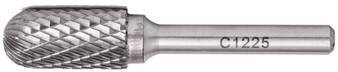 ROTARY BURR TUNGSTEN 12X25X6MM RND.POINT