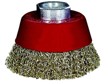 WIRE CUP BRUSH CRIMPED 75MMXM14 BLISTER