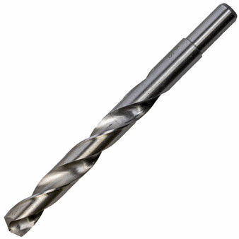 DRILL HSS 15.0MM 135DEG 1/CARD REDUCED SHANK INDUSTRIAL BIT