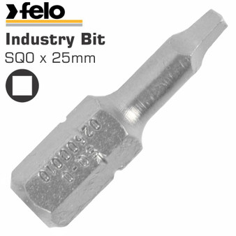 FELO SQUARE SQ0 X 25MM INSERT BIT