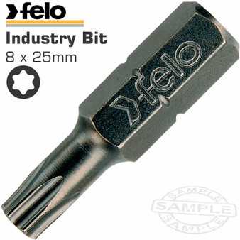 FELO TORX TX8 X 25MM BULK INS.BIT