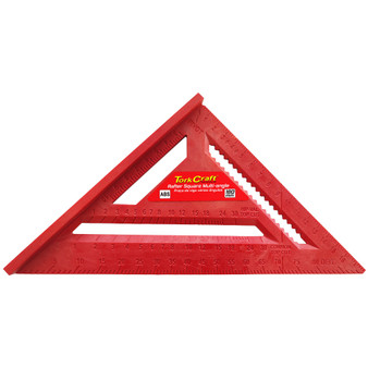 RAFTER SQUARE ABS TRIANGULAR 180MM MULTI ANGLE