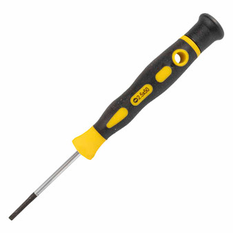 SCREWDRIVER PRECISION SLOTTED 2.5X50MM