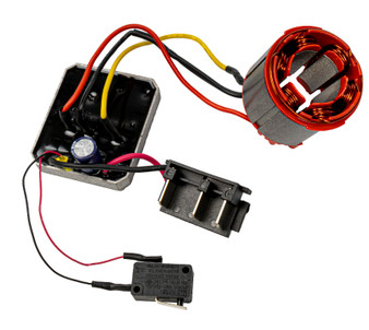 A/GRINDER 20V REPL. MICRO SWITCH & COMMUTATOR  (6/7/11/12) S/KIT