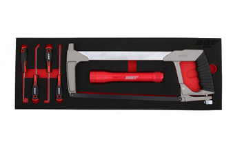 6 Piece Modular Set - Hook and Picks, Hacksaw and Flashlight