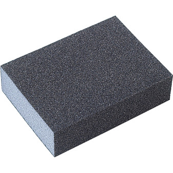 SANDING BLOCKS 96 x 69 x 25mm DOUBLE-SIDED ALUMINIUM OXIDE MEDIUM/COARSE