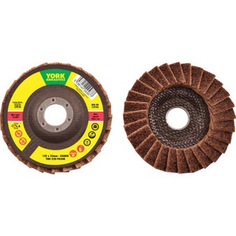 125 x 22.23mm NON-WOVEN FLAP DISC COARSE