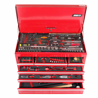 184 Piece SAE 6 Drawer Top Chest Toolkit