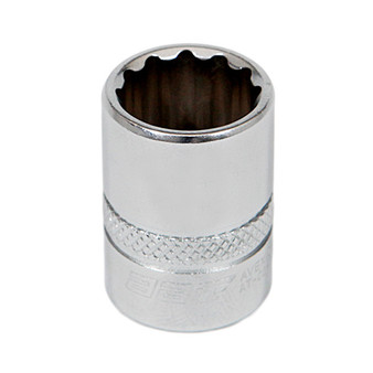 Socket 1/4" Dr 1/2" 12pt