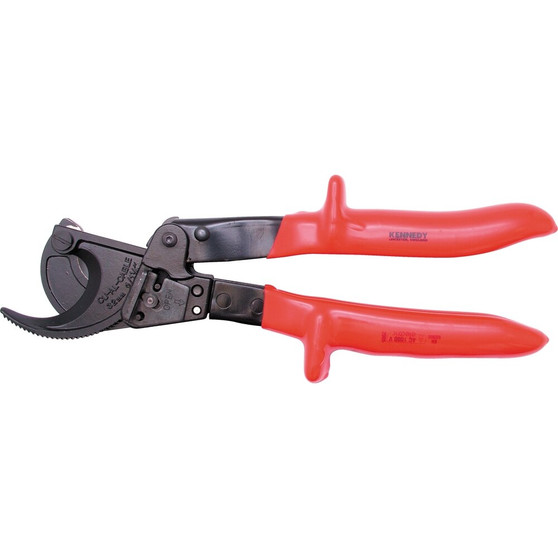 KennedyPro 250mm INSULATED RATCHETING CABLE CUTTER
