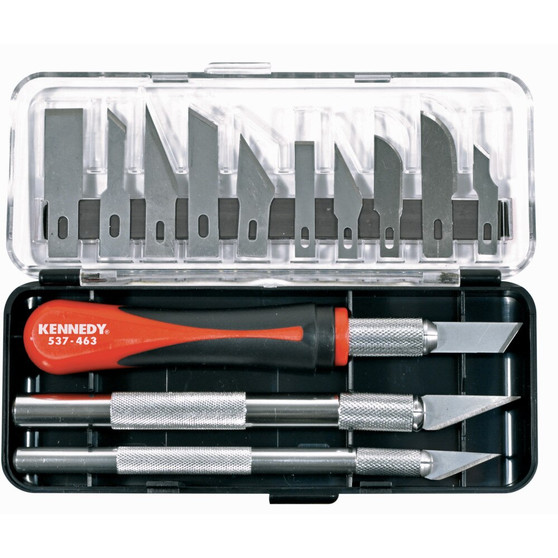 Kennedy PRECISION CRAFT KNIFE SET 16PCE