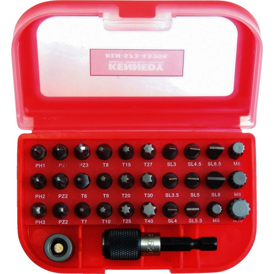 Kennedy MECHANICS SCREWDRIVER BIT SET 32PCE