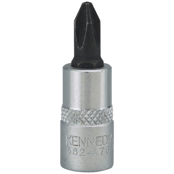 KennedyPro No.3 PHILLIPS SCREWDRIVER SOCKET BIT 14inch SQ DR