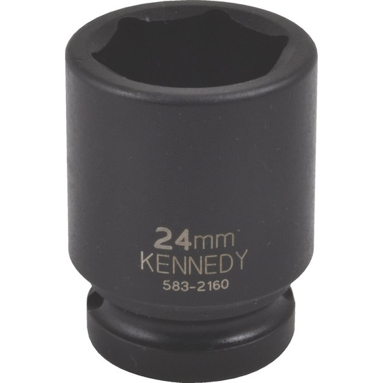 Kennedy 23mm IMPACT SOCKET 12inch SQ DR Kennedy 23mm IMPACT SOCKET 12inch SQ DR