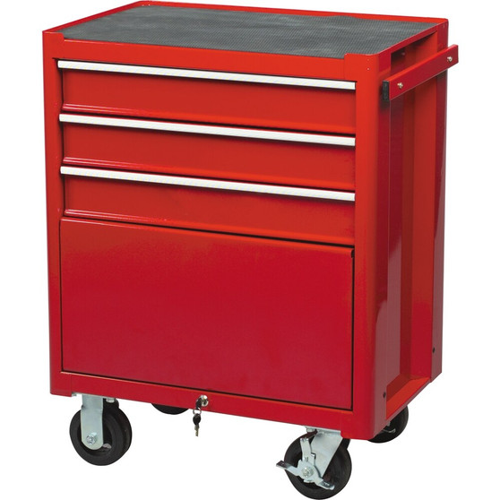 KennedyPro RED 3DRAWER PROFESSIONALROLLER CABINET