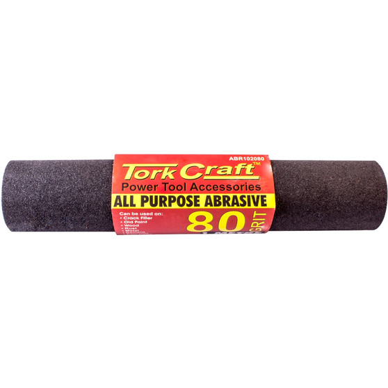 FLOOR PAPER ROLL 300MM X 1M 80 GRIT