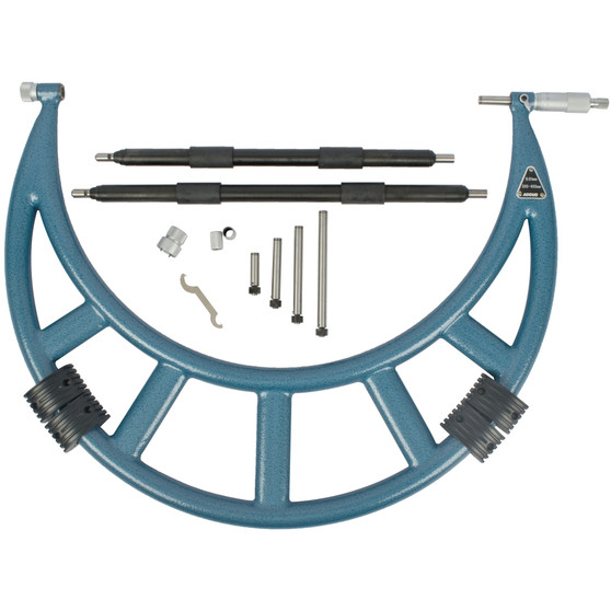 OUTSIDE MICROMETER 300-400MM 0.004MM ACC. 0.01MM GRAD. WITH INTERCH. A