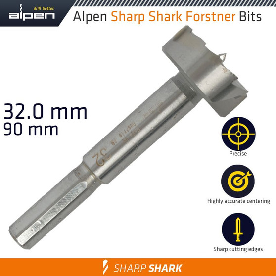 FORSTNER DRILL BIT SHARP SHARK 32MM