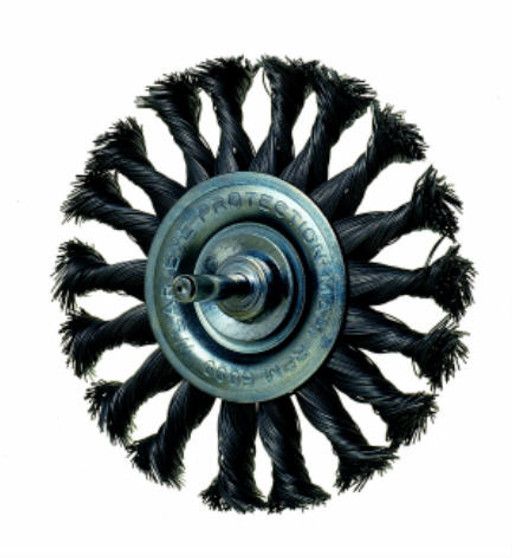 TWISTED WIRE WHEEL BRUSH 75MM