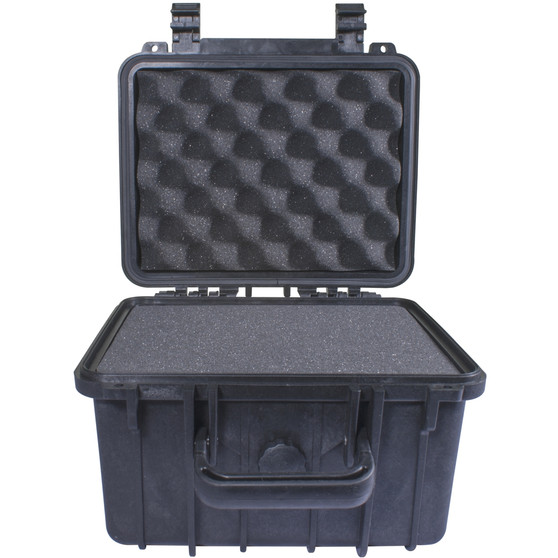 HARD CASE 270X245X185MM OD WITH FOAM BLACK WATER & DUST PROOF (231815)