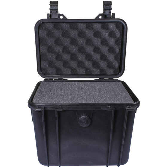 HARD CASE 300X230X270MM OD WITH FOAM BLACK WATER & DUST PROOF (261722)