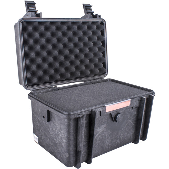 HARD CASE 420X300X290MM OD WITH FOAM BLACK WATER & DUST PROOF (382323)