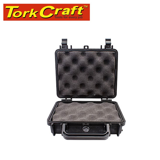 HARD CASE 190X170X60MM OD WITH FOAM BLACK WATER & DUST PROOF(171305)