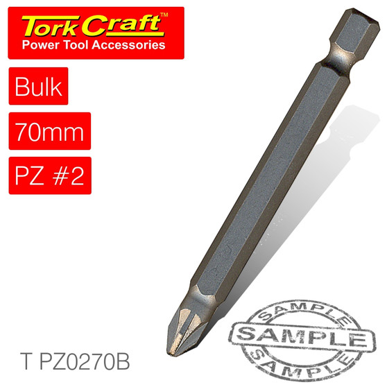 POZI.2 X 70MM POWER BIT BULK