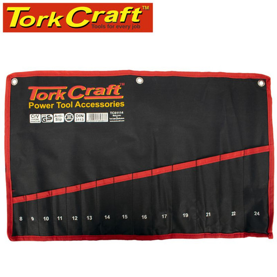 NYLON POUCH FOR SPANNERS (8,9,10,11,12,13,14,15,16,17,19,21.22.24MM)