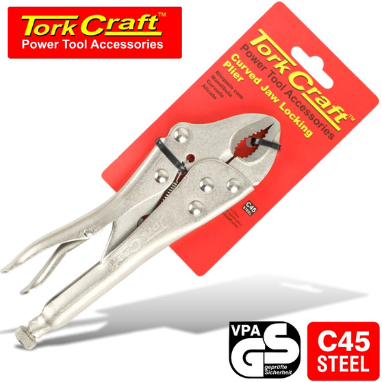 PLIER LOCKING W/CURVED JAW 170MM