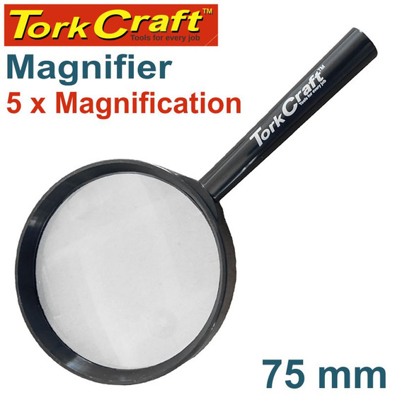 MAGNIFIER 75MM  5 X MAGNIFICATION