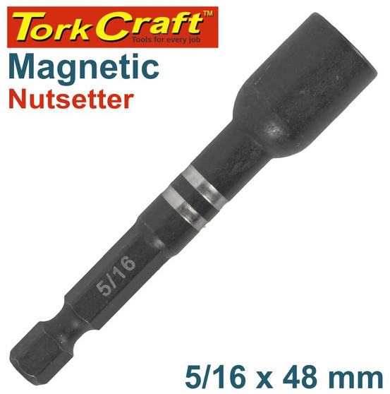 MAGNETIC NUTSETTER 5/16 X 48MM CARDED