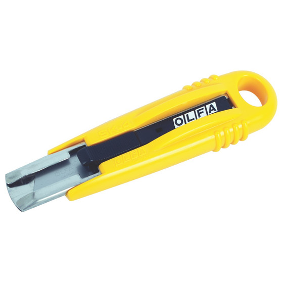OLFA MODEL - RECYCLED GREEN  SK-4 SAFETY CARTON OPENER BOX KNIFE
