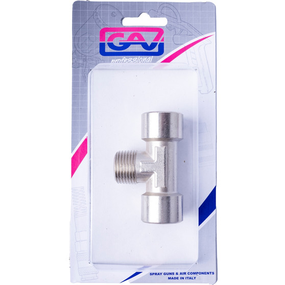 T CONNECTOR 1/2' FMF PACKAGED