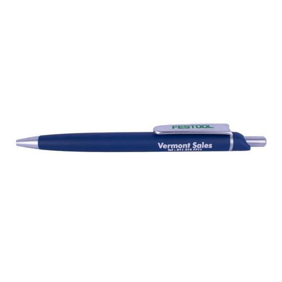 FESTOOL  BALLPOINT PEN BLUE AND GREEN