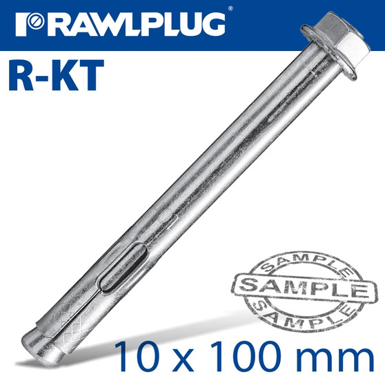 R-KT SLEEVE ANCHOR 10X100MM X50 PER BOX